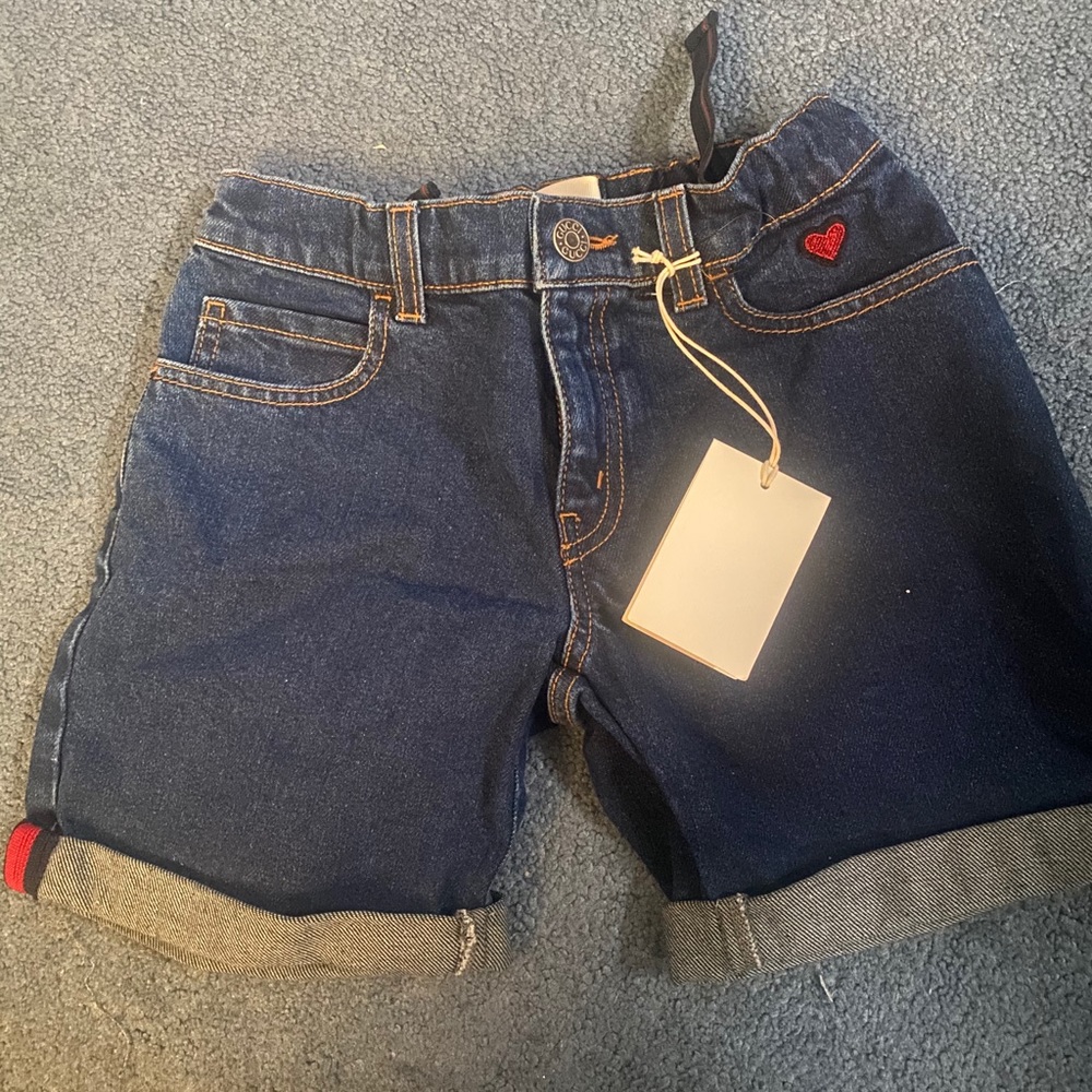 Brand new Gucci Jean shorts